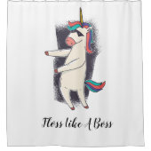 Rideaux De Douche Danse Unicorne Floss (Devant)