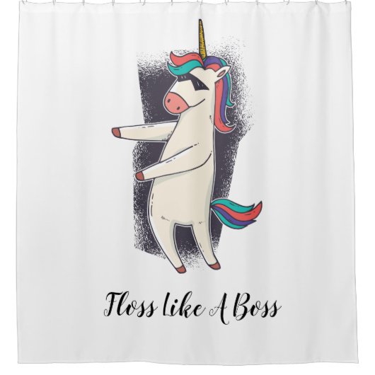 Rideaux De Douche Danse Unicorne Floss (Devant)