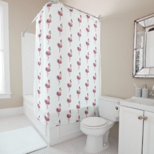 Rideaux De Douche Danseur de ballet Flamant rose