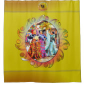 Rideaux De Douche Danseurs du Festival mexicain de Ceviche 2549 (Devant)