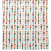 Rideaux De Douche Danseuse de Noël festive Casse-Noisette  (Devant)