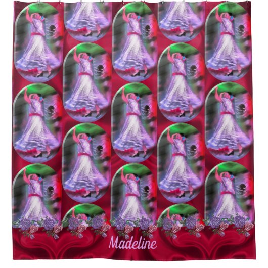 Rideaux De Douche Danseuse mexicaine 0175 (Devant)