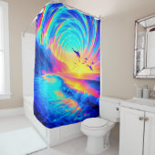 Rideaux De Douche Dauphin (En situation)