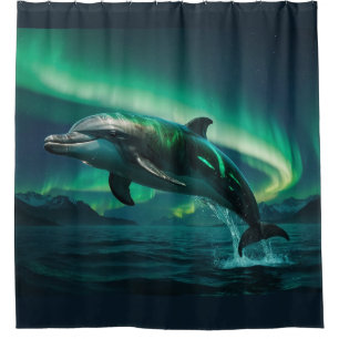 Rideaux De Douche Dauphin d'Imaginaire et Aurora