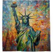 Rideaux De Douche Dawn of Liberty, coutume (Devant)