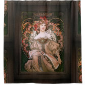 Rideaux De Douche Daydream c1896 par Alphonse Mucha (Devant)