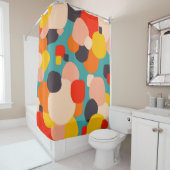 Rideaux De Douche De Joyeuses Réflexions Se Multiplient (En situation)