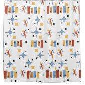 Rideaux De Douche Début rétro du milieu du siècle (Devant)