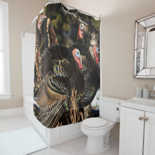 Rideaux De Douche Déchets sauvages