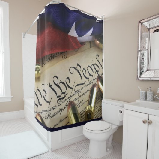 Rideaux De Douche Déclaration d'indépendance (En situation)