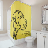 Rideaux De Douche Déclaration Dogue Allemand (allemand) (En situation)