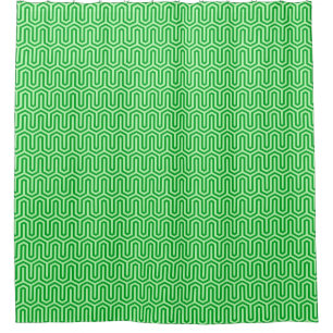 Rideaux De Douche Déco motif égyptien - Jade vert