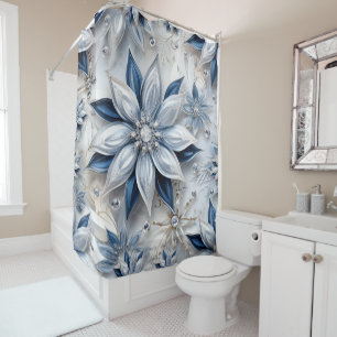 Rideaux De Douche Décor de l'événement hivernal