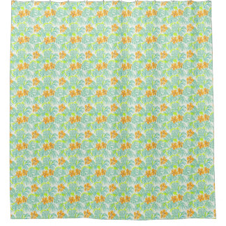 Rideaux De Douche Décor de maison à motif de feuille de Monstera et 