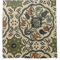 Décor Floral Perse Carrelage