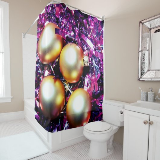 Rideaux De Douche Décorations (En situation)