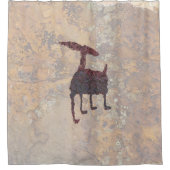 Rideaux De Douche Deer Petroglyph Rinconada Canyon NM (Devant)