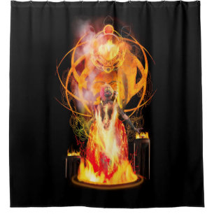 Rideaux De Douche Déesse du feu PELE