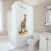 Rideaux De Douche Défiler extérieur : aquarelle (En situation)