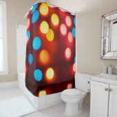 Rideaux De Douche Defocused christmas lights. New Year bokeh. Abstra (En situation)