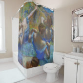 Rideaux De Douche Degas Blue Dancers Pastel Fine Art Masterpiece (En situation)