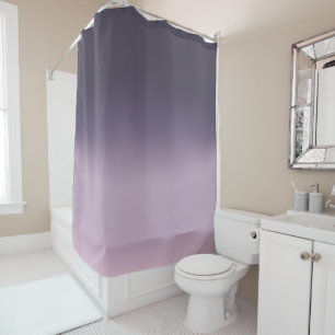 Rideaux De Douche Dégradé élégant de Mauve Ombre violet 