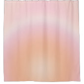 Rideaux De Douche Dégradé Fuzz Peach (Devant)