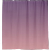 Rideaux De Douche Dégradé rose et lilas, Ombre. (Devant)