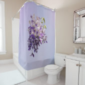 Rideaux De Douche Delicate Wisteria (En situation)