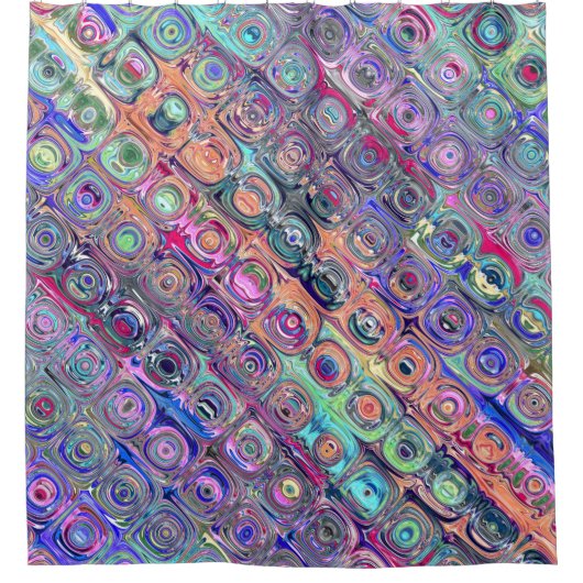 Rideaux De Douche Des perles de verre spectaculaires (Devant)