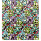 Rideaux De Douche Des zombies ! (Devant)