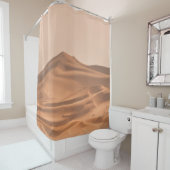 Rideaux De Douche Désert, dune de sable (En situation)