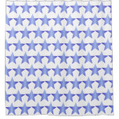 Rideaux De Douche Design Blue Stars (Devant)