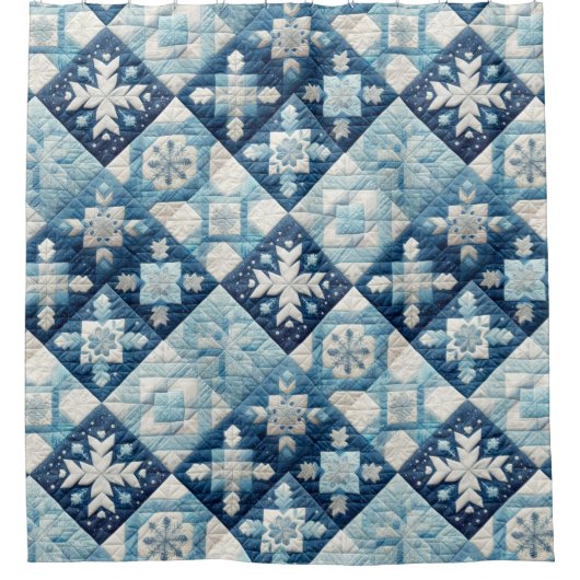 Rideaux De Douche Design de Noël doré (Devant)