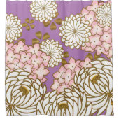 Rideaux De Douche Design d'impression japonais - motif kimono (Devant)