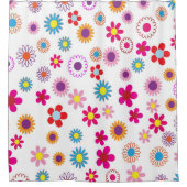 Rideaux De Douche Design floral (Devant)