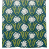 Rideaux De Douche Design motif fluide et fluide. Style scandinave (Devant)