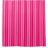 Rideaux De Douche Design Motif léger et rose chaud (Devant)