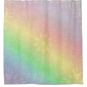 Rideaux De Douche Design Rainbow Pastel Mandala (Devant)