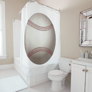 Rideaux De Douche Design sportif de baseball