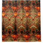 Rideaux De Douche Design textile indien antique (Devant)