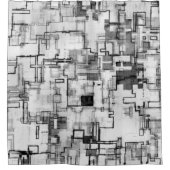 Rideaux De Douche Design urbain numérique (Devant)