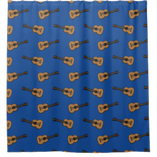 Rideaux De Douche Dessin de guitare