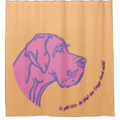 Rideaux De Douche Dessin de relevé de données (Devant)