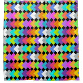 Rideaux De Douche Diamants de néon (Devant)