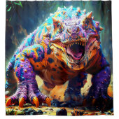 Rideaux De Douche Dinosaure (Devant)