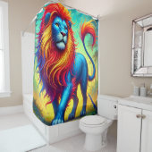 Rideaux De Douche Dinosaure (En situation)
