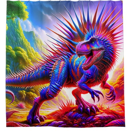 Rideaux De Douche Dinosaure (Devant)