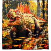 Rideaux De Douche Dinosaure (Devant)