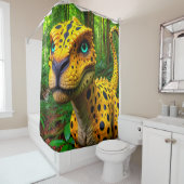 Rideaux De Douche Dinosaure (En situation)